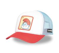Snapback Cappellino da uomo e donna, berretto Trucker Les Puffi regolabile, Rosso/Beige/Blu, Taglia unica