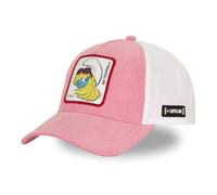 Capslab Snapback Cappellino da uomo e donna, berretto Trucker Les Puffi regolabile, Rosa/Bianco/Blu SOF, Taglia unica
