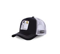 Capslab Snoopy Peanuts Nero Bianco Berretto da Camionista