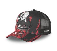 Capslab Trucker Cap DC Comics Batman Graffiti Nero/Multi Basecap Mesh Kappe Logo