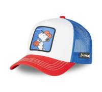 Capslab Trucker Cap Peanuts Snoopy Toppa Red/Bianco/ Blue Basecap Maglia Logo