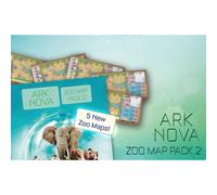 Capstone Games Ark Nova: Zoo Map Pack 2 - Set di espansione degli accessori per giochi Espandi la tua collezione Tutti i nuovi meccanici e layout da