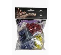 Capstone Games Pagan: Fate of Roanoke - Wooden Token Set, 125 Painted Game Piece