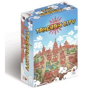 Capstone Games Tangram City - Tile Laying Strategy Board Game, Build Your City,