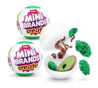 Capsula a sorpresa Mini Brands Create Garden di ZURU con Minis da collezionare a tema giardinaggio, 2 Capsule