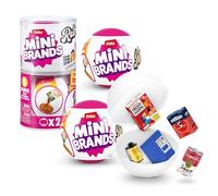 Capsula a sorpresa Mini Brands Retro di ZURU con Minis da collezionare a tema retrò, (2 Capsule)