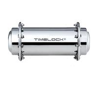 Capsula del Tempo Capsula di Stoccaggio in Acciaio Inox,Impermeabile Serratura Contenitore di Stoccaggio Futuro,Contenitori Geocache,Regalo Futuro, 5 Dimensioni(Size:10 * 26cm)