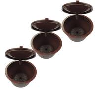 Capsula di plastica riutilizzabile riutilizzabile riutilizzabile della capsula del caffè di uso del pacchetto compatibile con progettazione conveniente della ricarica