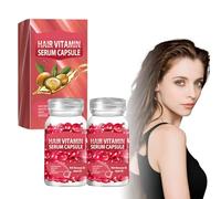 Capsula Di Siero Vitaminico per Capelli, Siero Trattamento Capelli, Capsule per La Cura Dei Capelli, Adatto a Tutti I Tipi Di Capelli, Migliora La Secchezza E Il Crespo