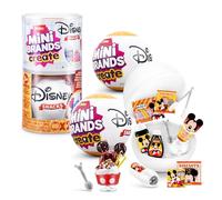 Capsula Mini Brands Create Disney Snacks Serie 1 di ZURU, oggetti da collezione in miniatura ufficiali, confezione con oggetto misterioso a sorpresa, dai 8 anni in su (2 capsula)
