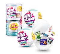 Capsula Mini Brands Fill The Fridge Mini Minis Serie 1 di ZURU, Giocattolo in Miniatura collezionabile, Confezione con Oggetto a Sorpresa, Replica in Miniatura (2 Capsula)