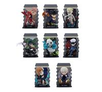 Capsula misteriosa Jujutsu Kaisen - figurina da collezione con accessori