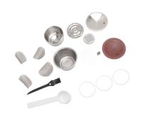 Capsula per caffè in Acciaio Inossidabile con Coperchio in Silicone Portatile Multifunzionale da Viaggio per Ufficio a Casa