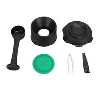 Capsula per caffè riutilizzabile, filtro ricaricabile per capsule di caffè per macchine Zenius, cialda di caffè ecologica in acciaio inox 304 con guarnizione in silicone,