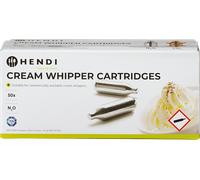 50 PZ RICARICA CAPSULE CARTUCCE PER SIFONE PANNA CREMA CREAM PANNA N2O
