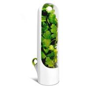 Capsula salvafreschezza per erbe aromatiche: capsula protettiva per erbe e conservazione, conservazione riutilizzabile per verdure con foglie verdi, base d'acqua regolabile, mantiene una consistenza