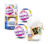 Mini Brands Capsula Serie 2 Mini Books di ZURU, Libri Giocattolo In Miniatura Da Collezione per bambini dai 3 anni in su (2 capsula)