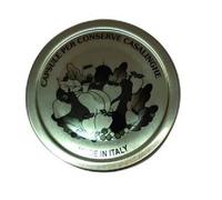 CAPSULA TAPPO BARATTOLO VASO CONSERVA ADATTO A BORMIOLI QUATTRO STAGIONI 56mm