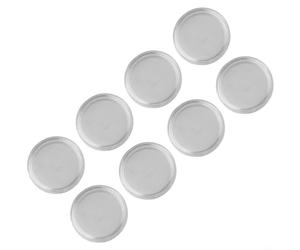 Capsula trasparente della moneta di 25mm ha messo 100pcs con la progettazione circolare allineata ed il caso portatile per numismatica