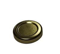 CAPSULA TWIST OFF T43 per vasetto vetro - BOCCA 43 mm ORO - Conf. da 50 pz.