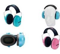 Capsula uvex -banding k junior, materiale rosa/ nero: capsule ABS/ fascia per la testa EVA, PVC/ acciaio a sospensione/ - 1 pez NEW