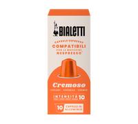 Capsule Bialetti Cremoso in alluminio compatibili Nespresso