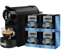 Capsule BIALETTI Gioia con 64 capsule, Compatibile con Capsule Bialetti, Pressione pompa 20 bar, Potenza 1200 W, Serbatoio acqua 0,5 l, Disattivazione automatica, Nero