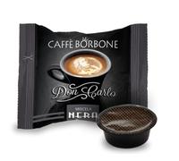 50 Capsule Caffè Borbone Don Carlo Miscela Rossa - Cialde Compatibili Lavazza A Modo Mio