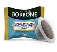 Caffè Borbone Miscela Oro - 50 Capsule - Compatibili con Macchine a marchio Bialetti*
