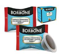 Borbone - 100 Capsule Bialetti Caffè Borbone Miscela Rossa Anche Per Nuove Macchine Con Sensore