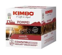 Capsule caffè Kimbo miscela Pompei compatibili Dolce Gusto
