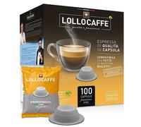 Lollo Caffè Passione Easy Miscela Argento - 100 Capsule - Compatibili con Macchine a marchio Bialetti*