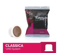 Capsule caffè Toraldo Classica compatibili Uno System