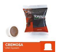 Capsule caffè Toraldo Cremosa compatibili Uno System