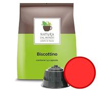 Capsule compatibili con Dolce Gusto - Bevande Caffè dal Mondo - Natura dal Mondo (10 Pack, Biscottino)