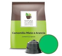 Capsule compatibili con Dolce Gusto - Bevande Caffè dal Mondo - Natura dal Mondo (10 Pack, Camomilla Miele e Arancia)