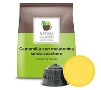 Capsule compatibili con Dolce Gusto - Bevande Caffè dal Mondo - Natura dal Mondo (5 Pack, Camomilla con Melatonina S.Zucchero)