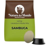 Capsule compatibili con Lavazza A Modo Mio - Bevande Caffè dal Mondo - Natura dal Mondo (Caffè Sambuca)