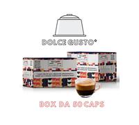Capsule compatibili dolce gusto - forte e cremoso - 50 capsule