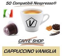 Capsule Compatibili Nespresso®, Miscela "Cappuccino Vaniglia" - Caffè Shop