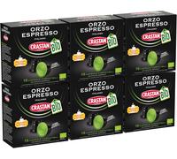 Capsule Compatibili Nespresso - Orzo Biologico - 6 Box Da 15 Capsule - Totale 90