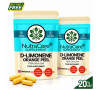 Capsule D-Limonene Nutra Core 550mg Salute Fegato Naturale 180Caps