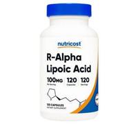 Capsule Di Acido Alfa Lipoico 100 Mg 120 Contenitore Di Nutricost