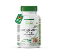 Capsule di acido alfa lipoico 300 mg (Alpha lipoic acid ALA) per 3 mesi ALTO