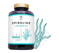 Capsule di alghe spirulina e clorella N2 Natural Nutrition 180 St