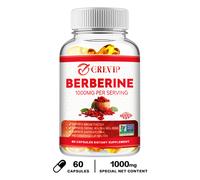 Capsule di berberina 1000 mg - Glicemia e colesterolo inferiori, salute