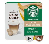 Capsule di caffè compatibili con NESCAFÉ® Dolce Gusto® Starbucks Latte Macchiato, 6 + 6 pcs.