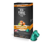 Capsule di caffè compatibili Nespresso, 1 x 10 Capsule, aromatizzato alla Nocciola