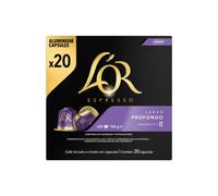Capsule di caffè L'OR Profondo per macchine Nespresso®, 20 pz.
