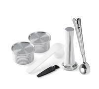 Capsule Di Caffè Riutilizzabili, Compatibili Con Essse Caffe S12 Macchina For Espresso Sistema Filtri Ricaricabili(2 pods Ts)